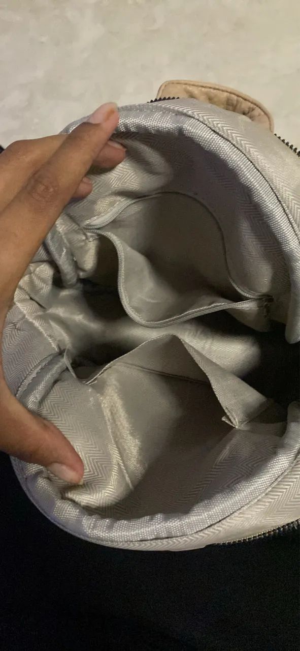 Bolsa mochila de couro  - Foto 2