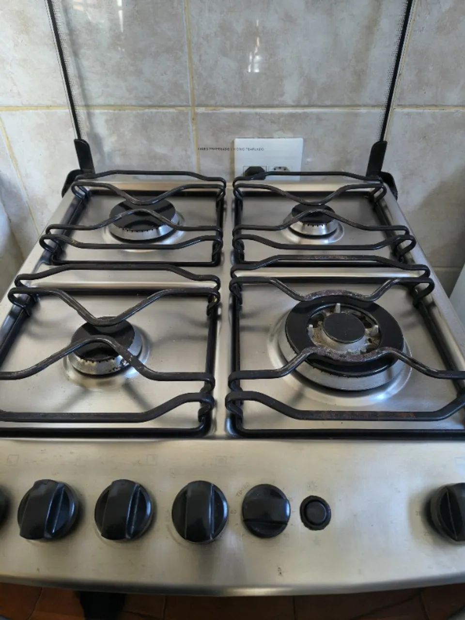 Fogão Electrolux 4 bocas com mesa de inox - Foto 3