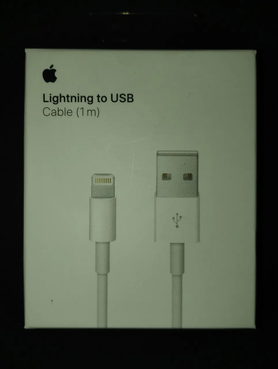 Cabo Carregador Lightning p/ USB 1m IPhone Apple 