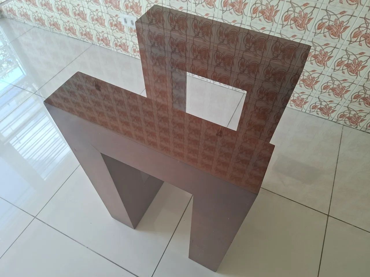 Mesa com tampo de vidro - Foto 5