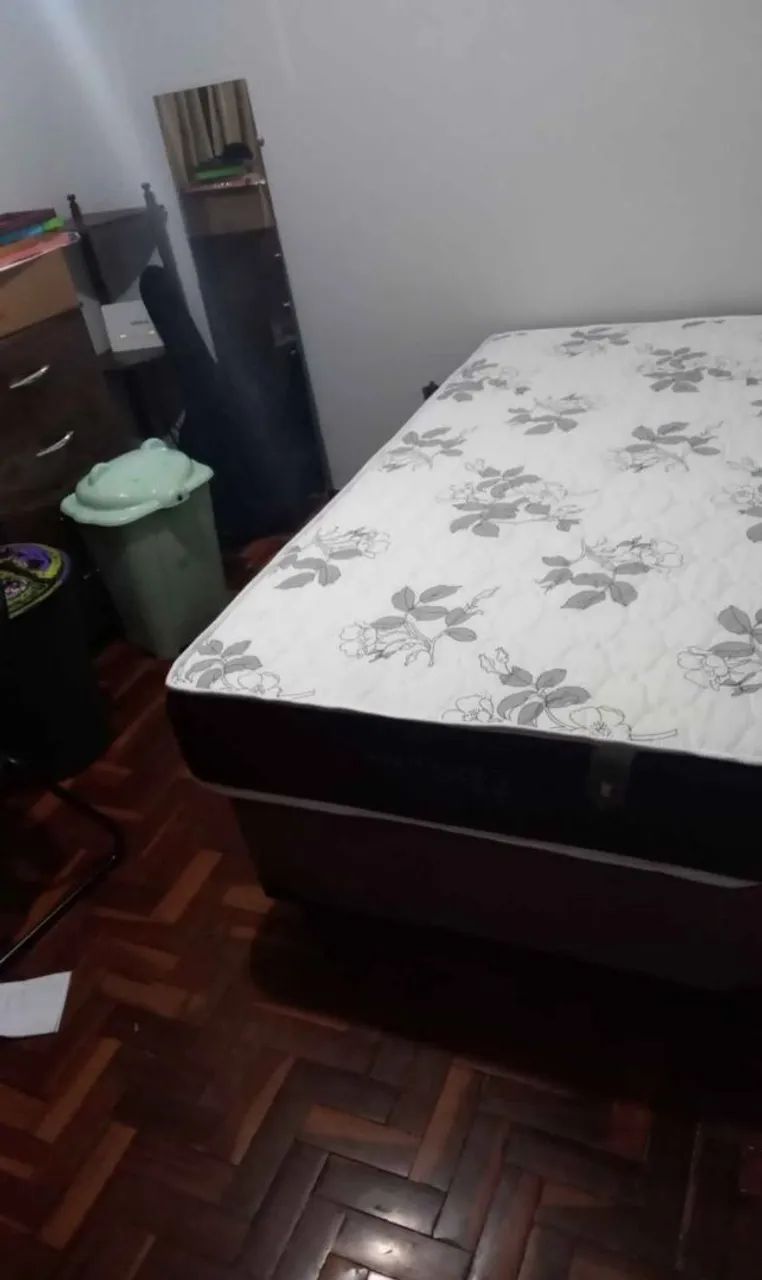 Cama Box Viuvão com Cabeceira de brinde