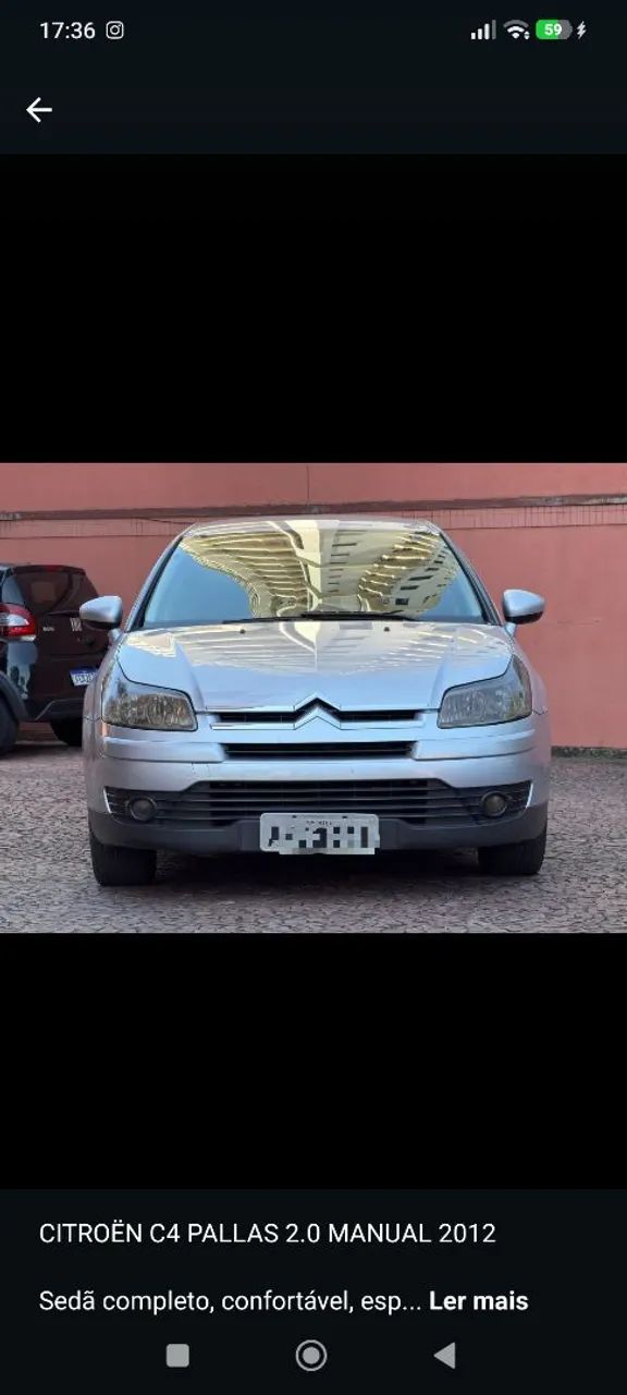 Citroën C4 C4 PALLAS GLX 2.0/2.0 Flex 16V Mec. 2013