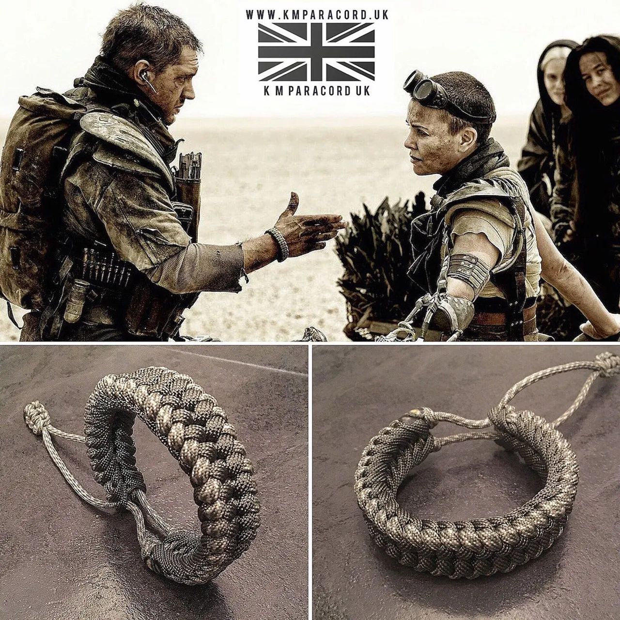 Bracelete do sobrevivente Mad Max  - Foto 2