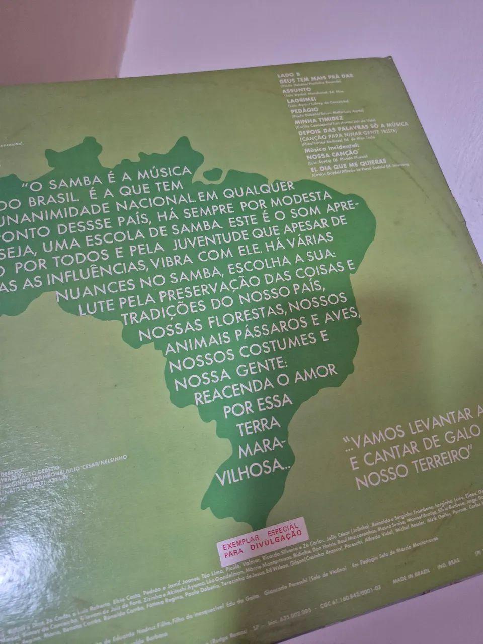 Disco vinil Luiz ayrão "samba na crista"  - Foto 4