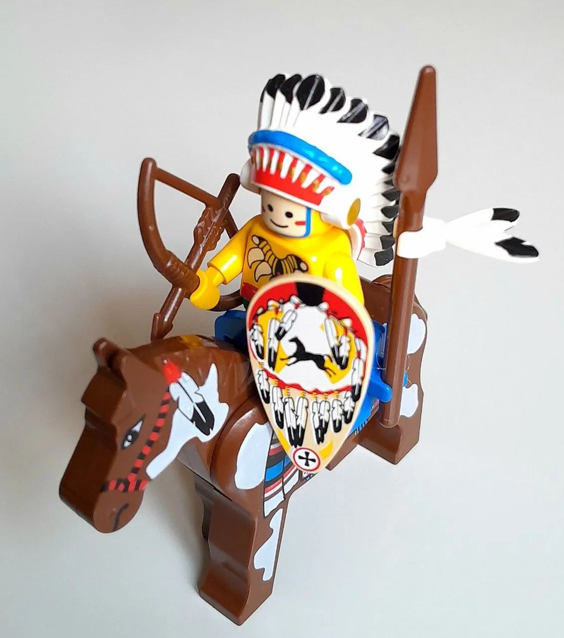 ÍNDIO APACHE LEGO (ORIGINAL) 1 ITEM - Foto 2