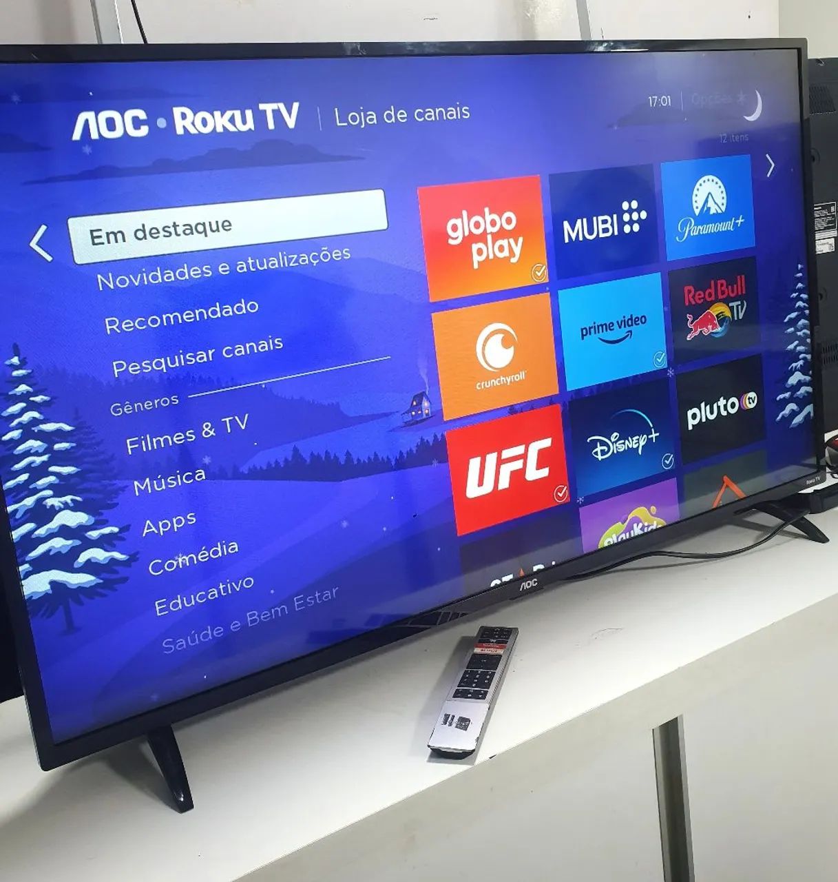 TV AOC Smart 32 (Seminova) - Foto 2