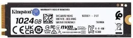 SSD Kingston KC3000 1TB, NVME, PCIe 4.0 x4, 7000MB/s, (Com DRAM) ( Compatível PS5 ) - Foto 3