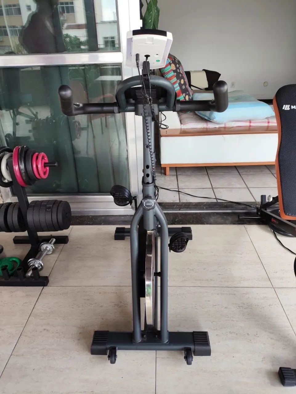 BICICLETA DE SPINNING ODIN PACE 2500 - ESTADO DE NOVA! 