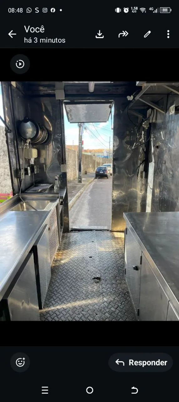 Food track treiller lanchonete ambulante . Manda msg no Whats *  ou * - Foto 4