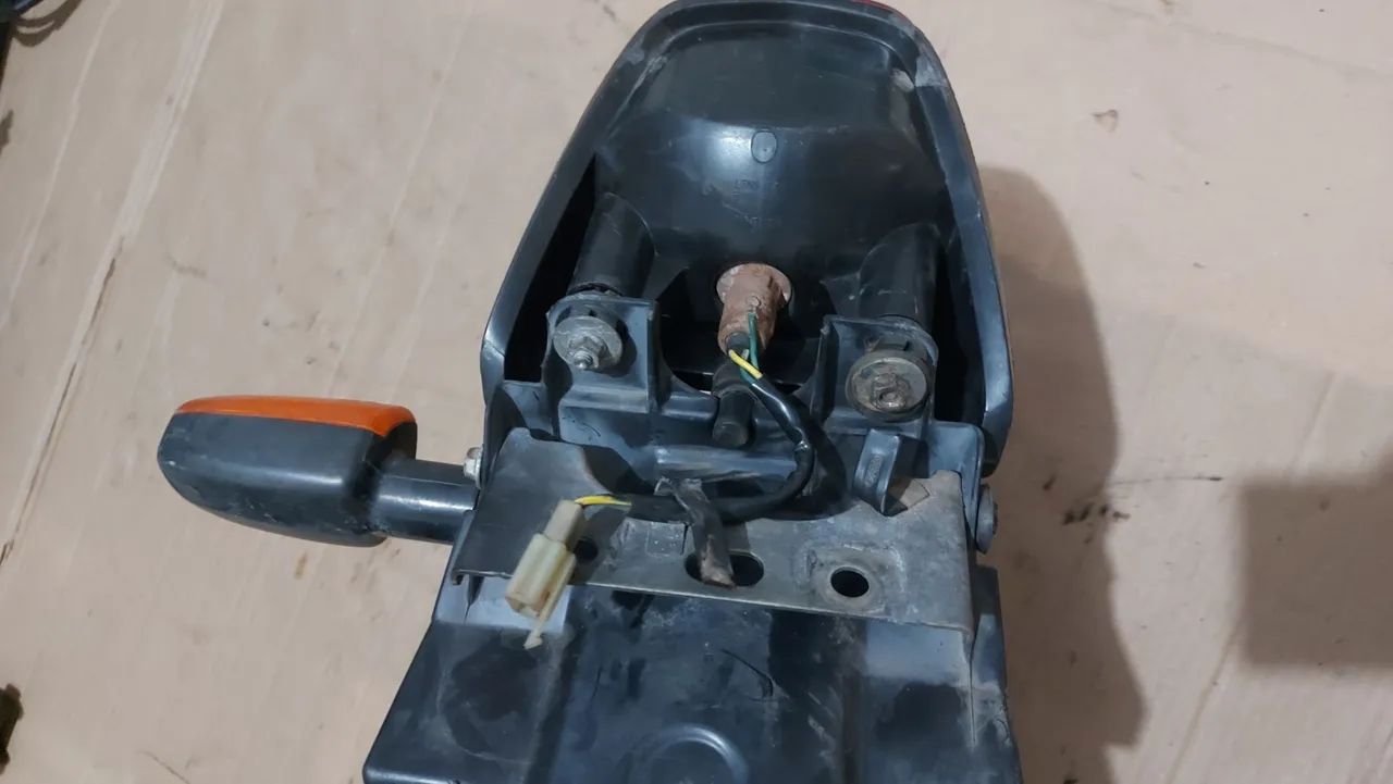 Paralama e suporte da placa cg 150 - Foto 4