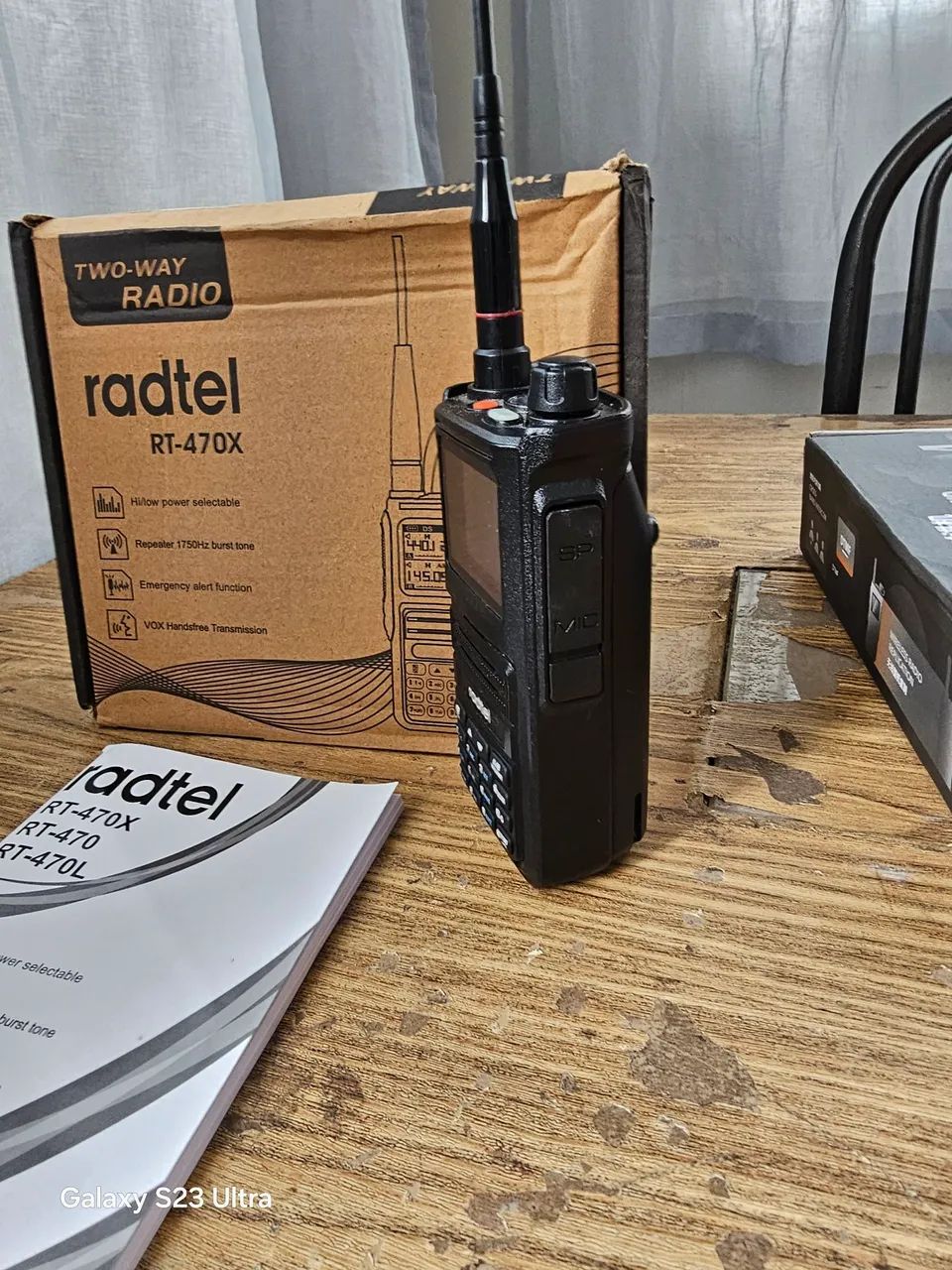 Rádio rt 470x uhf vhf fm am  - Foto 3