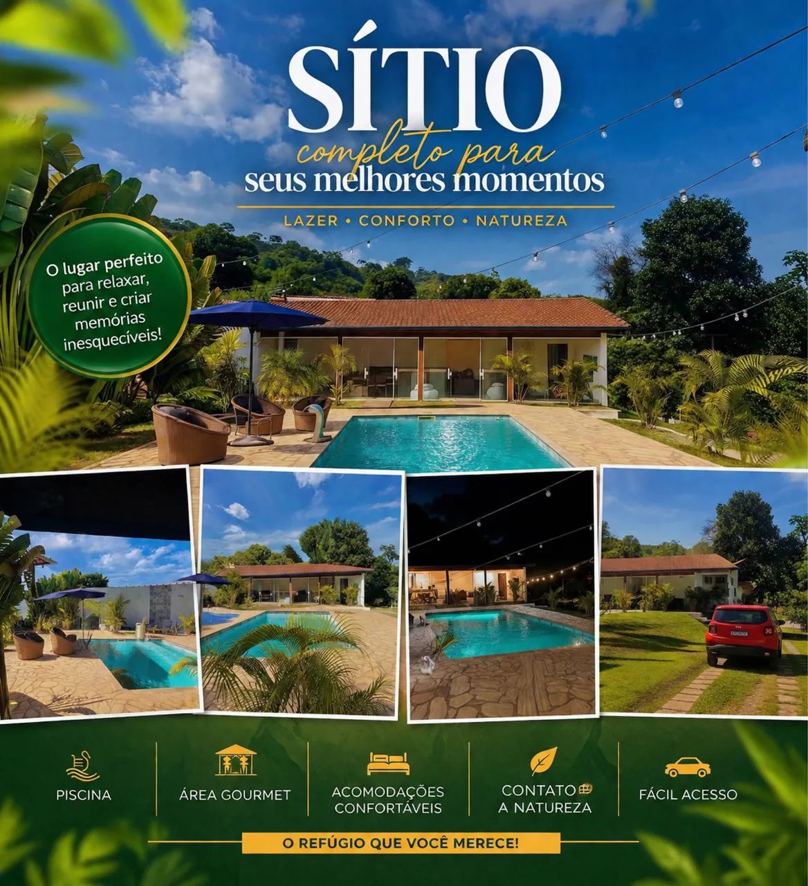 Sítio Coração no Mato - Santa Isabel