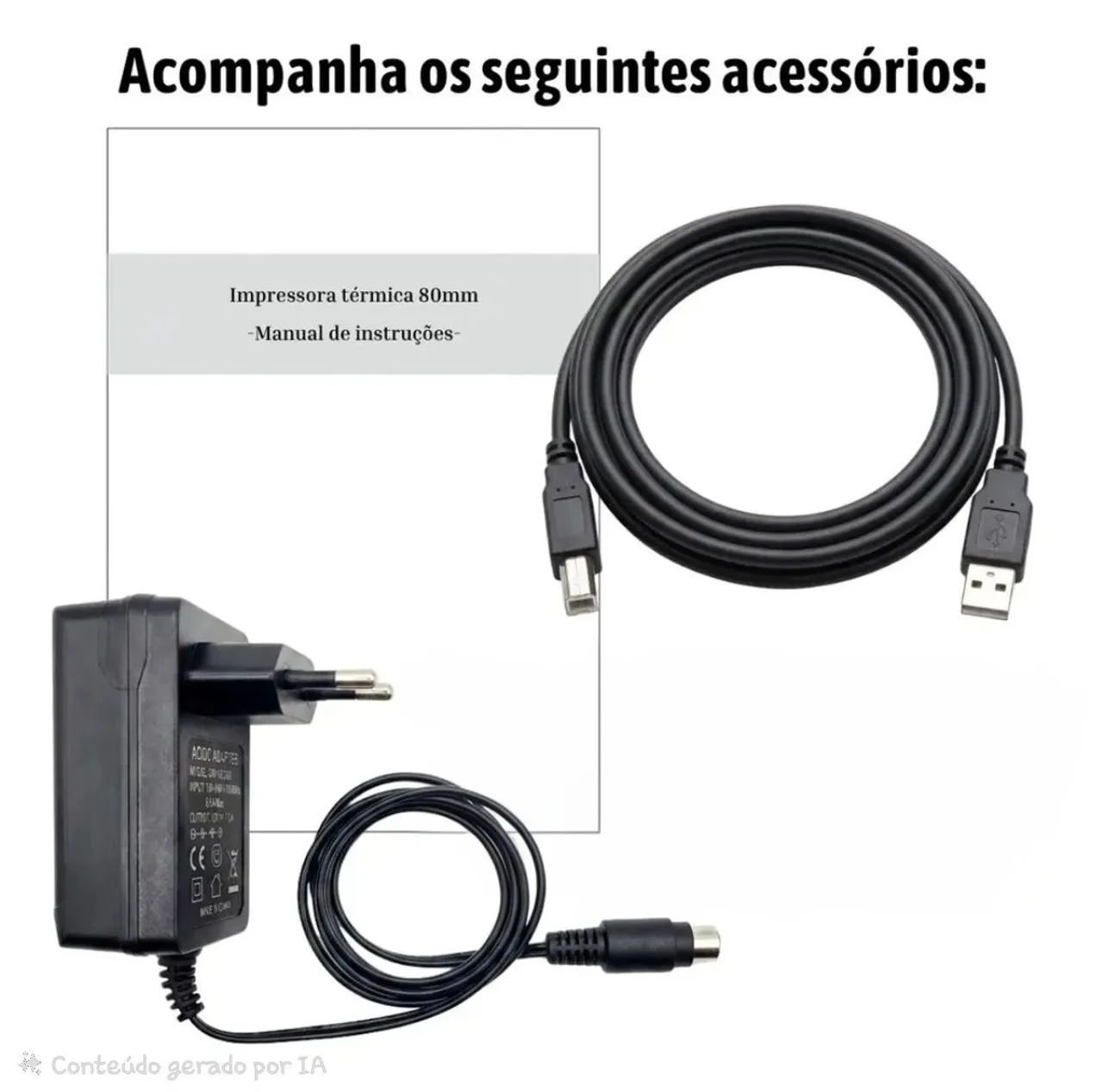 Impressora Térmica 80mm para Sistema - Foto 2