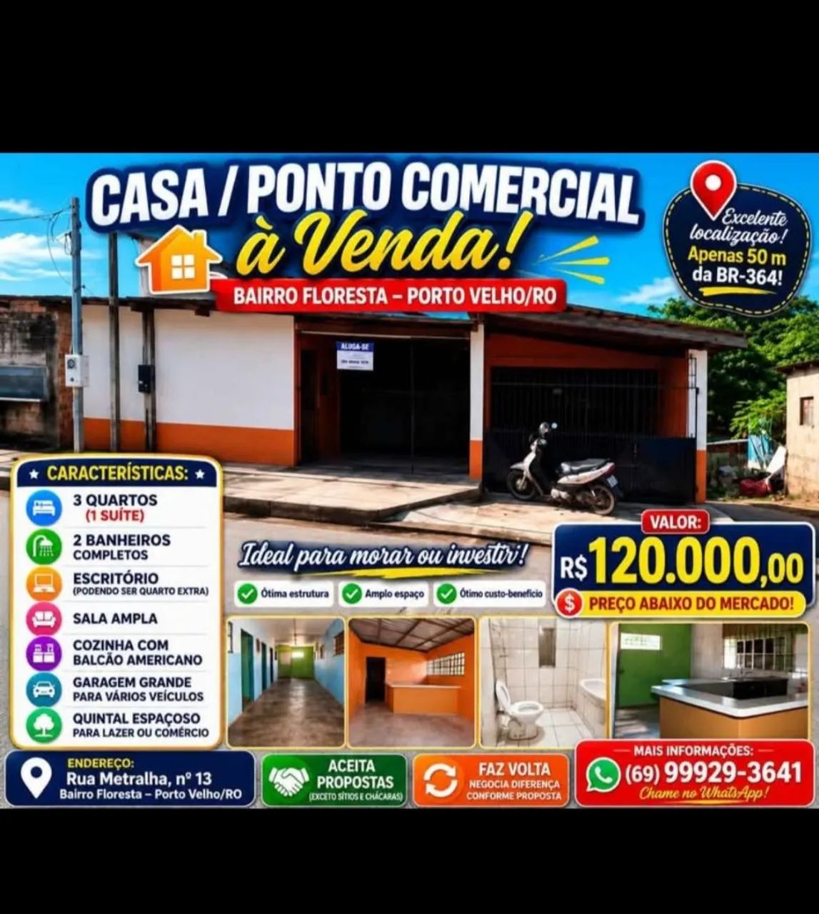 Casa ou ponto comercial 