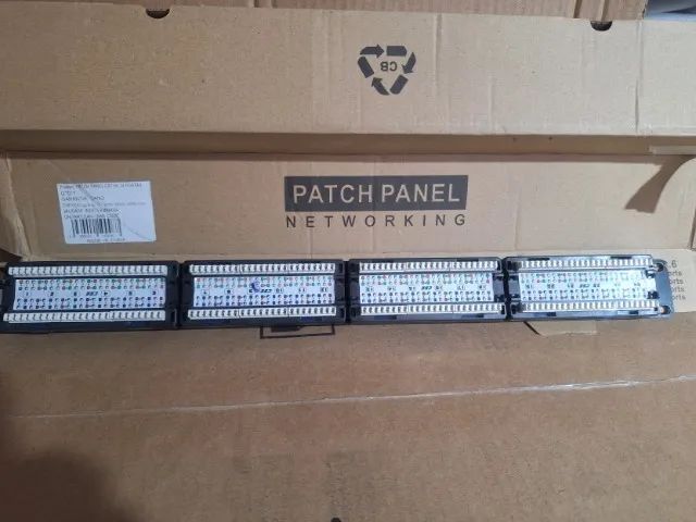 Patch Panel SohoPlus Cat 5e 24 Portas