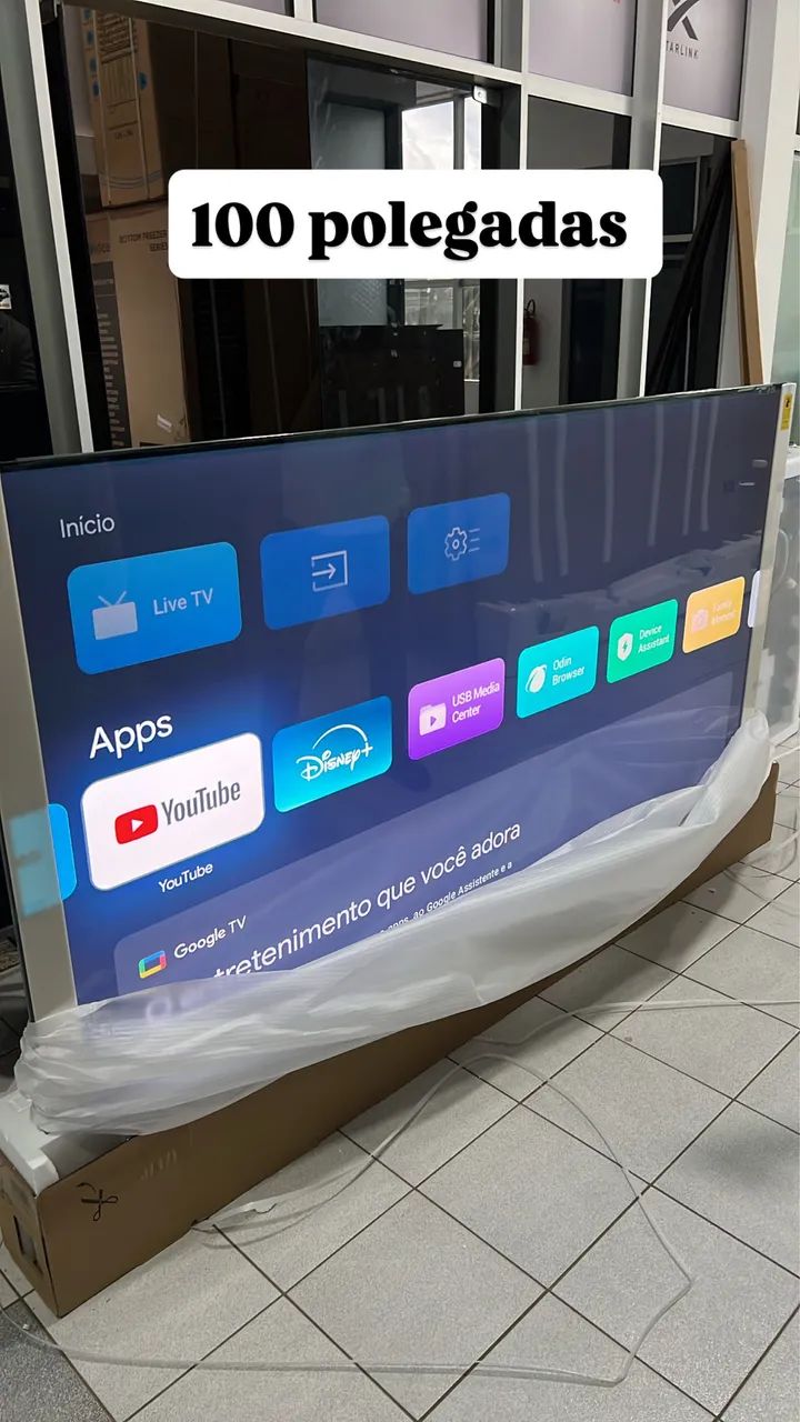 Tv Hisense 100 Polegadas QLED Q7 Séries Nova Lacrada  - Foto 2