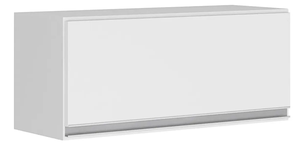 Kit 2 unidades armário basculante mdf branco