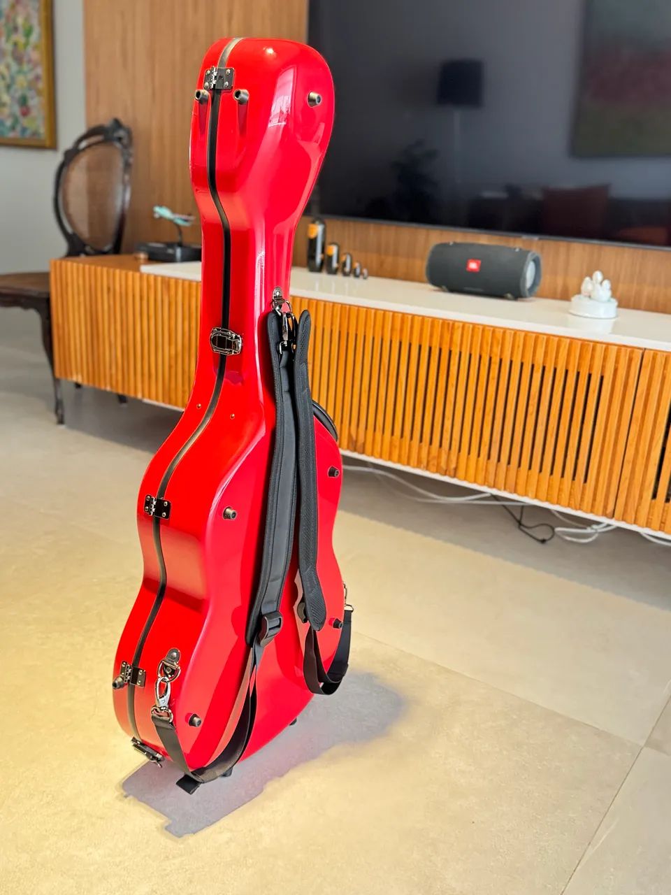 Case de Fibra de vidro para Violão 6 e 7 cordas - Foto 6