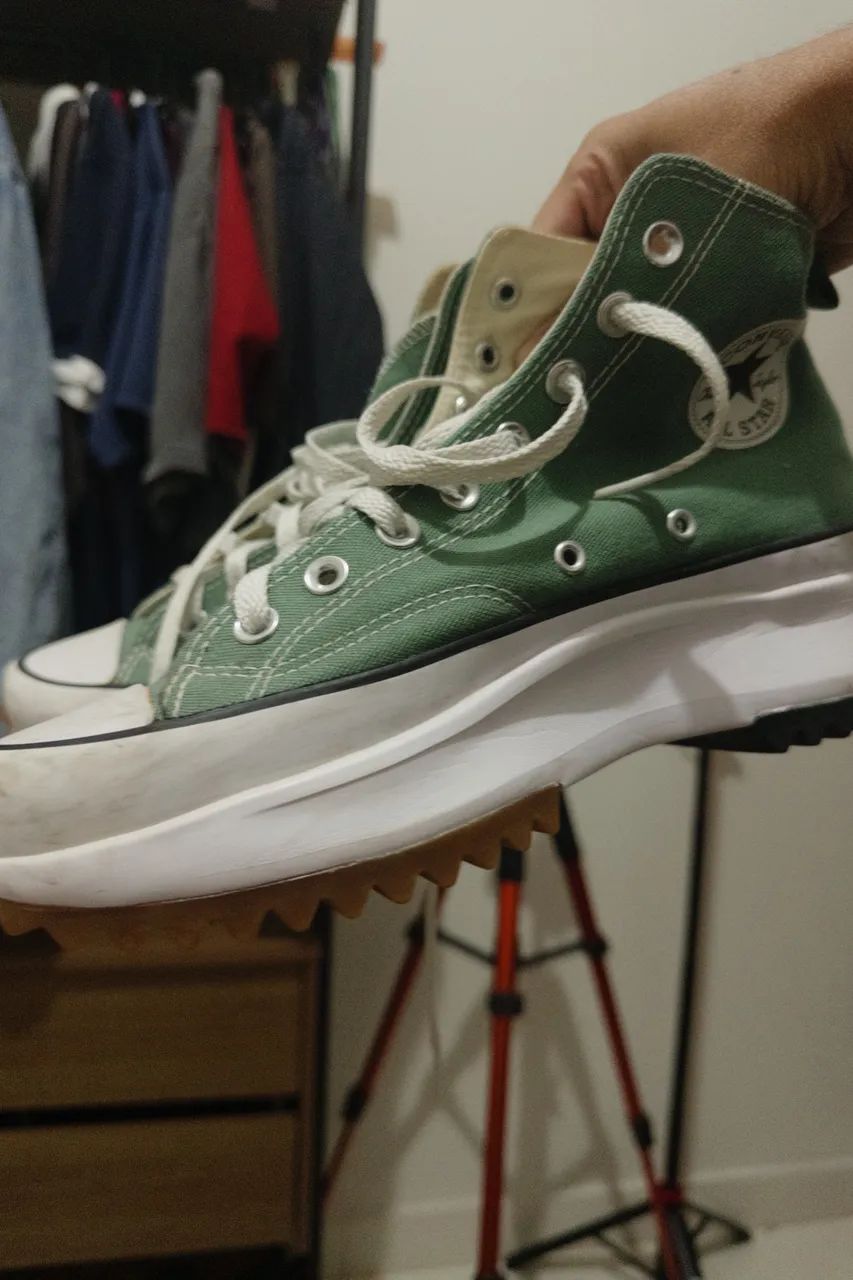 Tênis Converse Run Star Verde - Foto 2