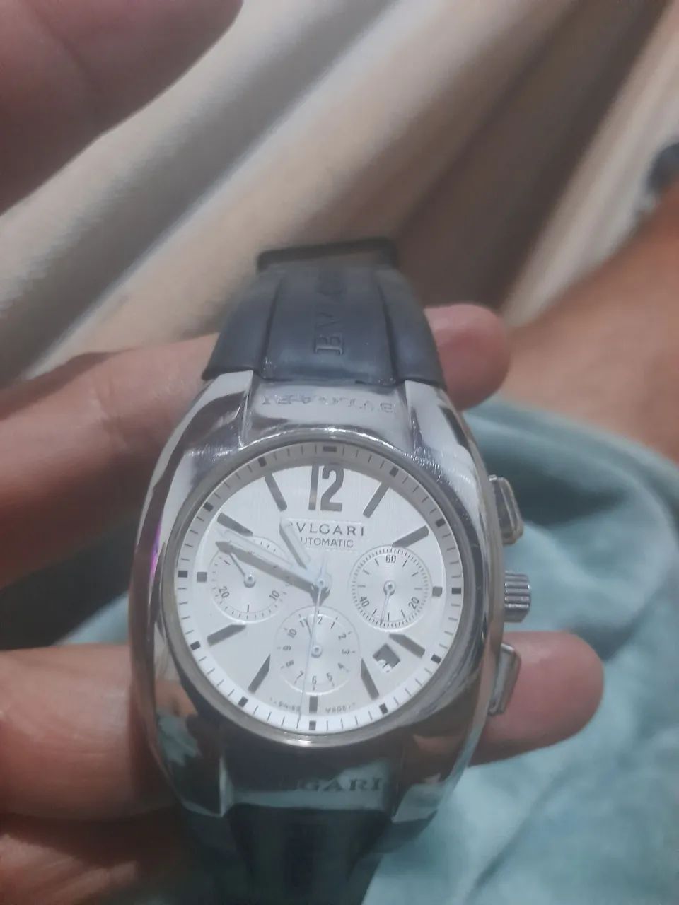 Relógio bvlgari automático 