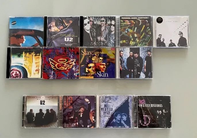 U2: singles e piratas legalizados pela banda - CDs, DVDs etc