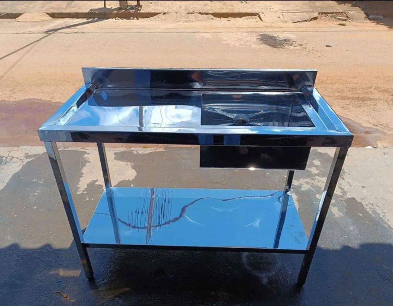 Bancada/pia de inox - Foto 3