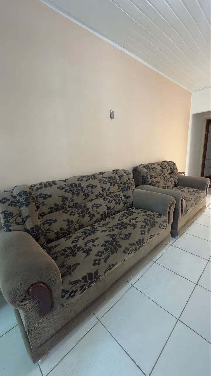Sofás 2 e 3 Lugares - Bom Estado - Oportunidade  - Foto 3