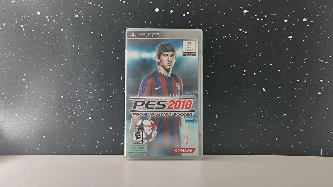 Jogo pes 2010 de PSP 