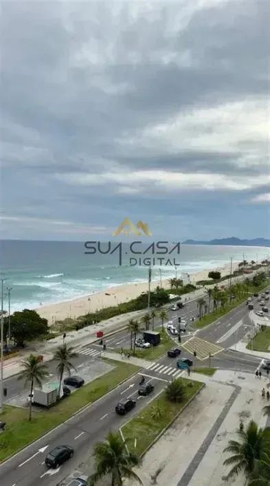 Apartamento com 3 quartos vista frontal mar no Condomínio Acquabella, Avenida Lúcio Costa,