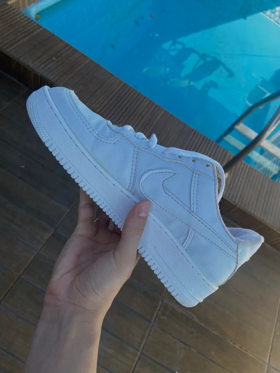 Air Force 1 Branco  - Foto 4