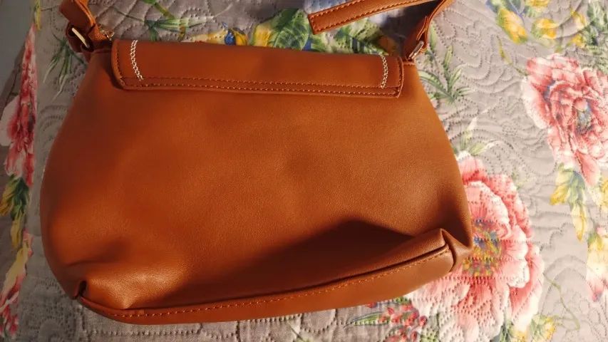 bolsa transversal marrom - Foto 4