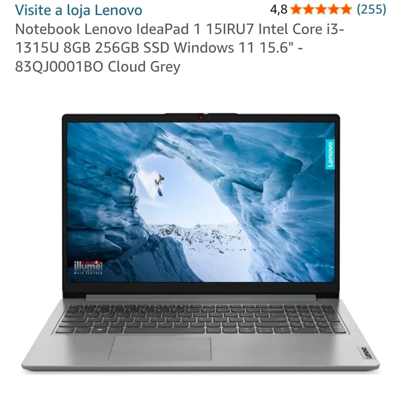 Notebook Lenovo i3 13° geração - Lacrado - Foto 3