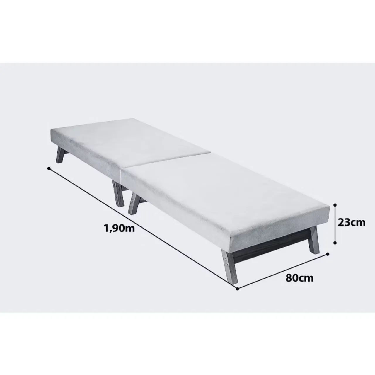 Cama dobrável portátil  - Foto 3