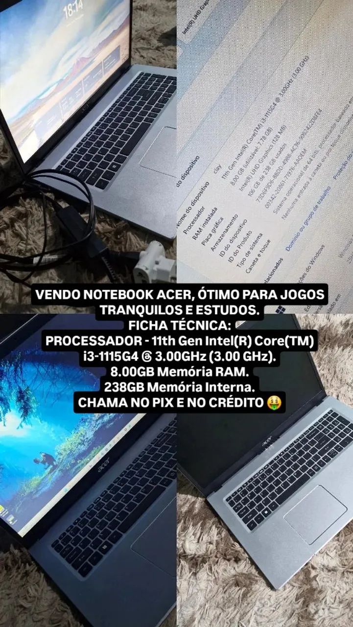 NOTEBOOK ACER