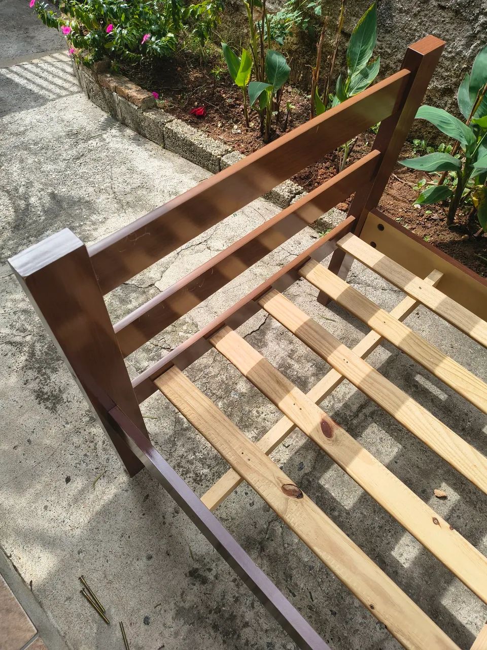Cama solteiro com colchão de 0,78 cm - Foto 4