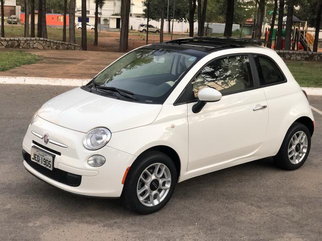 Fiat 500 2013 Automático com Teto Solar