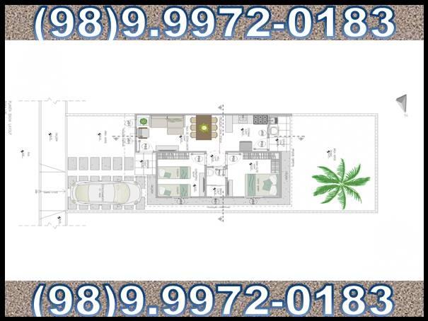 Condomínnio Clube Bianca! Casas com 2 quartos à venda, Maiobão - Foto 5