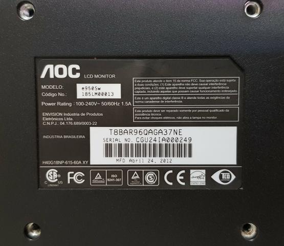 Monitor AOC 18.5' 100% funcional - Foto 2