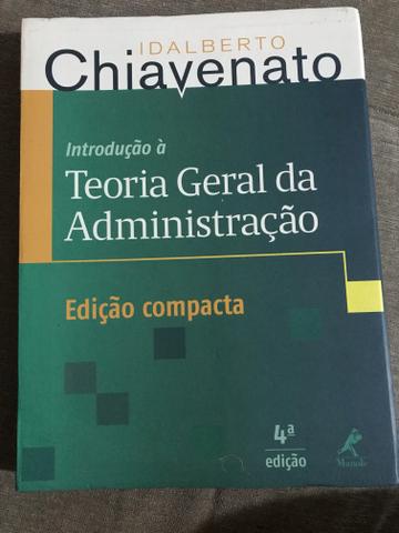 Livro Chiavenatto administração - Foto 3