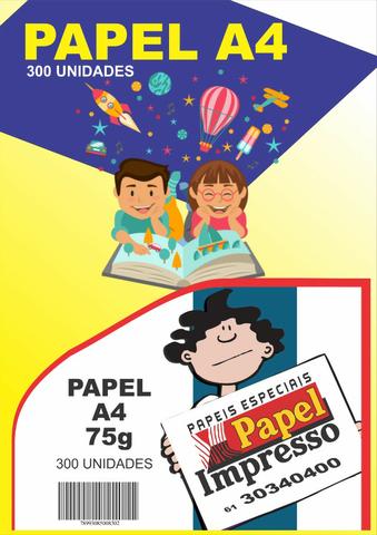 Resma pepel A4 - Papel Impresso