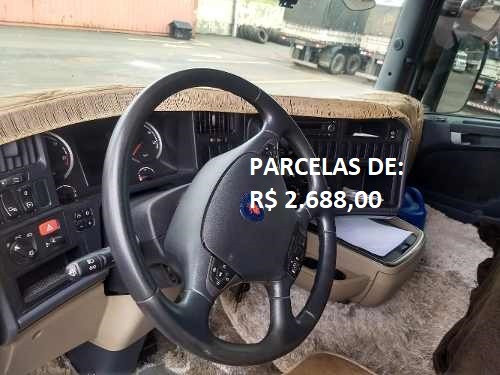 Scania R440 6x4 Highline/Streamline carreta bitrem 7 eixos com serviço - Foto 5