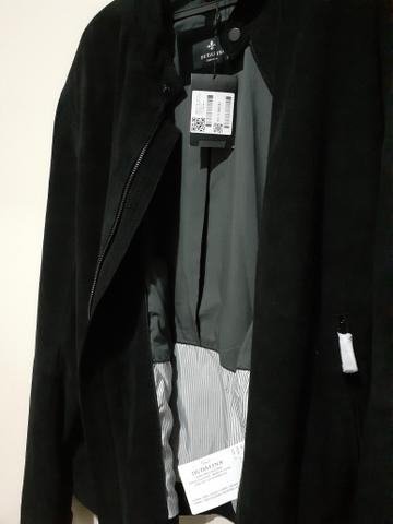 jaqueta de couro dudalina masculina