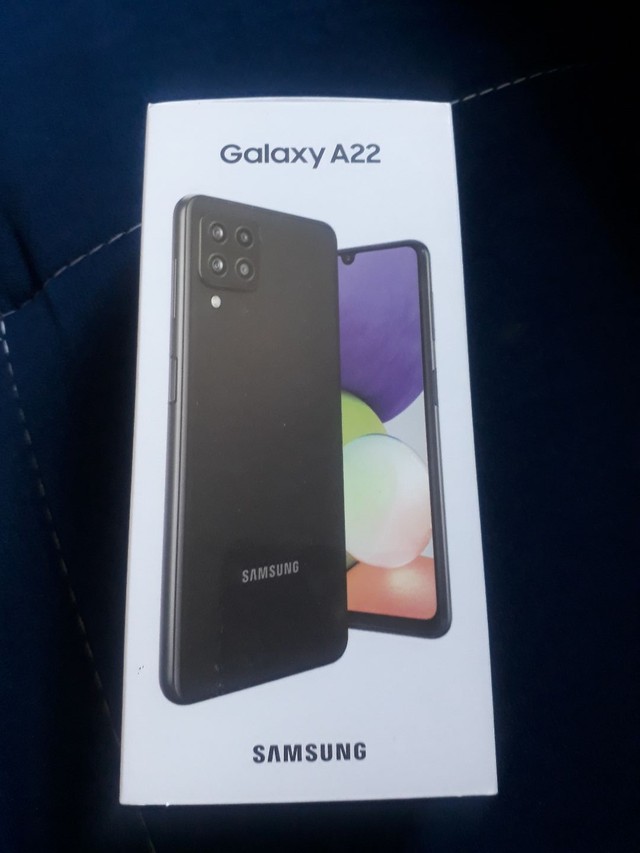 A 22 Samsung  novo