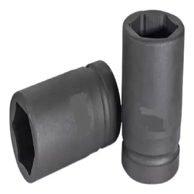Soquete Impacto Sextavado Longo Encaixe 1'' - 95mm Stels