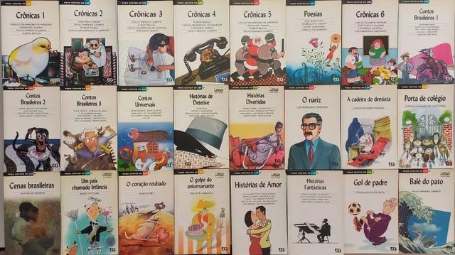 Livros crônicas - para gostar de ler