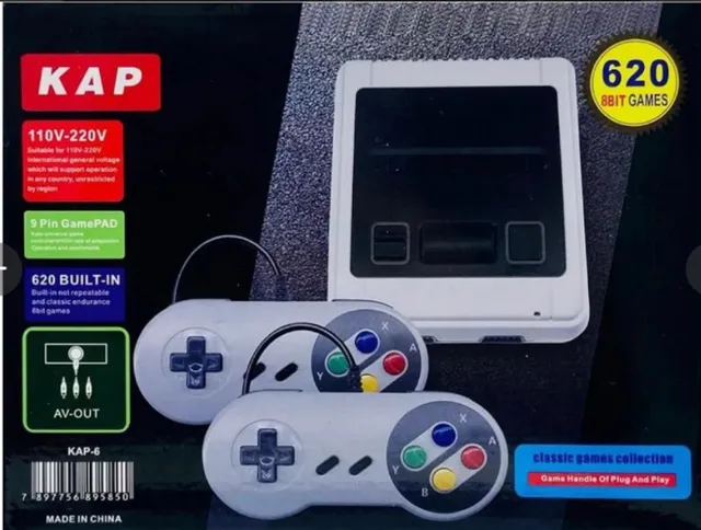 Mini Super Nintendo 93 mil jogos 2 controles - Vídeo Game Retro :  : Moda