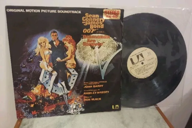 Lp Sean Connery As James Bond By John Barry - Disco De Vinil