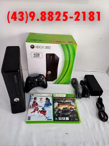 Xbox 360 Slim - Consoles de Vídeo Game - Conjunto Habitacional