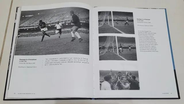 Livro Futebol Inesquecível Os Anos 50/60 O Globo - Vasco, Flamengo, Pelé, Santos, - Foto 2