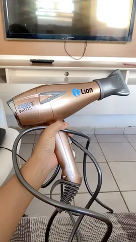 Secador de Cabelo de Coluna Preto Profissional - 800W Exclusive 220v